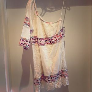 NWT XS Free People ivory Meadow Festival Dress